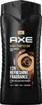 Axe Dark Temptation - 3-in-1 Douchegel - 400 ml - Verleidelijke geur van donkere chocolade