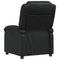 vidaXL Relaxfauteuil - Handmatige relaxfunctie - Zwart