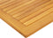 vidaXL - Tafelblad - 100x50x2,2 - cm - Rechte - Massief - Acacia