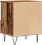 vidaXL - Nachtkastje - 40x35x50 - cm - bewerkt - hout - oud - houtkleurig