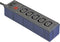 Bulgin PXD306/050/01/1 Apparaatadapter [Randaarde stekker - Apparaatstekker, female C13 10A, Apparaatstekker, female C13 10A, Apparaatstekker, female C13 10A,