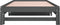 vidaXL - Slaapbank - uitschuifbaar - 2x(80x200) - cm - massief - grenenhout - grijs