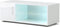 KORA Hedendaagse TV-kast met LED-verlichting wit gelakt - L 100 cm