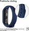 iMoshion Bandje Geschikt voor Xiaomi Mi Band 7 - iMoshion Siliconen band inkliksysteem ronde sluiting - Blauw