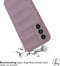 imoshion Hoesje - Geschikt voor Samsung Galaxy A34 (5G) - EasyGrip Backcover - Paars