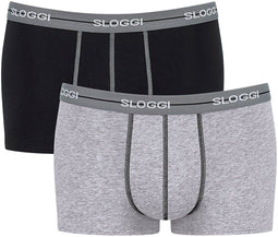 sloggi Start - Retro Pants Hipster - 2 paar - GREY COMBINATION