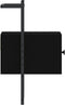 vidaXL - Nachtkastjes - 2 - st - wandgemonteerd - 35x30x51 - cm - bewerkt - hout - zwart