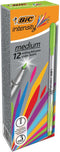 Bic fineliner Intensity, medium, lichtgroen 12 stuks