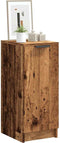 vidaXL - Schoenenkast - 29,5x35x70 - cm - bewerkt - hout - oud - houtkleurig
