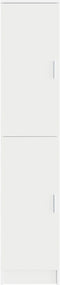 vidaXL - Hoge - kast - Wit - 35x39x168 - cm - Geengineerd - hout