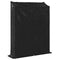 vidaXL - Haardhoutrek - met - regenhoes - 150x40x200 - cm - gegalvaniseerd - staal