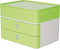 HAN smart-box plus - ALLISON - 2 lades + box - wit/limoen groen - HA-1100-80