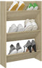 vidaXL-Wandschoenenkast-60x18x90-cm-spaanplaat-sonoma-eikenkleurig