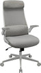 COUGAR Stryker - Bureaustoel - Ergonomische zitting met verstelbare hoofdsteun - Wit