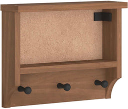 vidaXL - Wandkapstok - SANDNES - 45x12x35 - cm - massief - grenenhout