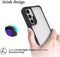 iMoshion Hoesje Geschikt voor Samsung Galaxy A14 (5G) Hoesje - iMoshion Rugged Hybrid Case - Zwart / Transparant