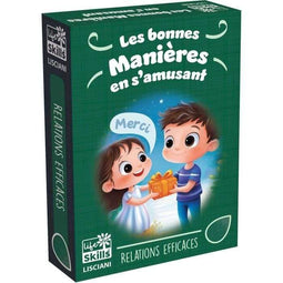 Goede manieren kaartspel - educatief spel - LEVENSVAARDIGHEDEN - Geïllustreerde kaarten