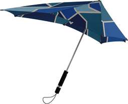 senz° original - Stormparaplu - Windbestendig tot 100 km/u - Sporty Blue Tracks
