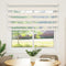 vidaXL - Zebra - rolgordijn - 140x100 - cm - stofbreedte - 135,9 - cm - marmerbeige