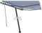 vidaXL - Luifel - vrijstaand - handmatig - uittrekbaar - 300x250 - cm - crèmekleurig