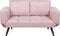 BREKKE - Slaapbank - Roze - Polyester