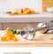 Royalty Line® ESMS800 Staafmixer Set - 3 in 1 Mixer / Hakmolen / Garde - 800W - BPA Vrij - Handmixer - 20 Snelheidsinstellingen - RVS / Rood