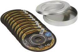 Rhodius XT38 210747 Doorslijpschijf recht 125 mm 10 stuk(s) RVS, Staal