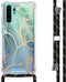 iMoshion Hoesje Geschikt voor Huawei P30 Pro Hoesje Met Koord - iMoshion Design Hoesje met Koord - Goud / Transparant