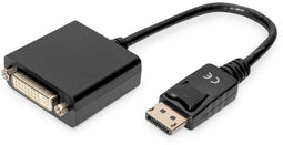 Digitus 0.15m - DisplayPort/DVI-I - Zwart