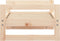 vidaXL - Hondenmand - 55,5x45,5x28 - cm - massief - grenenhout