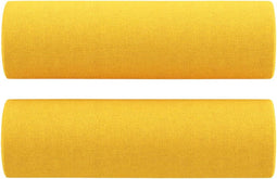 vidaXL - Sierkussens - 2 - st - 15x50 - cm - stof - lichtgeel