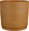Mica Decorations Lisboa Bloempot - 36x36x35 cm - Terracotta - Bruin
