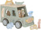 Little Dutch Vormenstoof LD7447 - Safari auto - Houten vormen met dierenblokjes - Multi