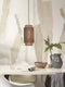 GOOD&MOJO Hanglamp Bhutan - Bamboe/Zwart - Ø25cm - - Hanglampen Eetkamer, Slaapkamer, Woonkamer