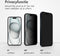 Accezz Gehard Glas Privacy Screenprotector - Apple iPhone 16 15 14 - 9H gehard glas - Privacy filter