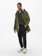 ONLY & SONS ONSALEX TEDDY PARKA JACKET EXP RE VD - Heren Jas - Capuchon met Sherpa voering - Maat S