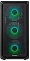 Nox Hummer Aero - ATX Semi-toren doos - E-ATX - Zwart