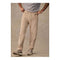 Albano - Fluwelen Herenbroek - Recht - 100% biologisch katoen - Licht beige - Maat 34