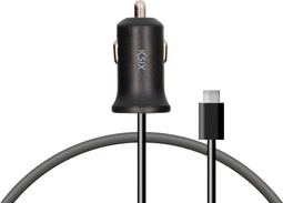Ksix B1740CR2A - Auto oplader - 5V-2.1A - Zwart
