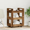vidaXL - Keuken - Trolley - Oude - Hout - 60x45x80 - cm - Geengineerd - Hout