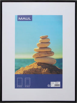 MAULart fotolijst, kunststof frame, ft 30 x 40 cm, zwart 6 stuks