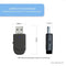 Exclusive by TW KN330 - 2 in 1 USB Bluetooth 5.0 Zender en Ontvanger - Bereik tot 10 Meter - Draadloze Audio Adapter - Zwart/Grijs