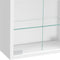 Vitrinekast staande hangende wandvitrine - 30 x 60 x 13 cm