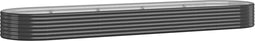 vidaXL - Plantenbak - 396x100x36 - cm - gepoedercoat - staal - antracietkleurig