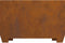 vidaXL - Vierkante - Vuurkorf - 80x80x40 - cm - Weerbestendig - Staal