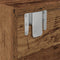vidaXL - TV-kast - Oud - Hout - 100x31x25,5 - cm - Bewerkt - Hout