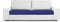 Bankbedekking Eysa BRONX Blauw 70 x 15 x 75 cm