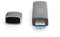 Digitus DA-70886 - Externe geheugenkaartlezer / hub - USB-A 3.0 en USB-C - Grijs