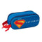 Superman Alleshouder - 2 Compartimenten - Blauw 21 x 8 x 6 cm