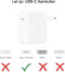 Apple 30W USB-C Power Adapter - Oplader - Snelladen voor iPhone en iPad - Wit